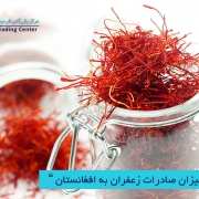 صادرات زعفران به افغانستان
